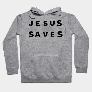 Jesus Saves Cool Inspirational Christian Hoodie